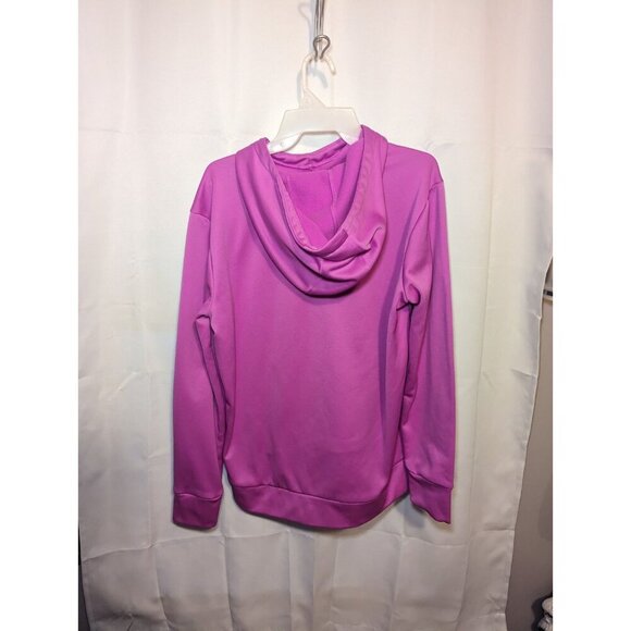 Under Armour Women's Size Medium Fleece BL Hdy Vivid Magenta Pullover Hoodie - Picture 7 of 14
